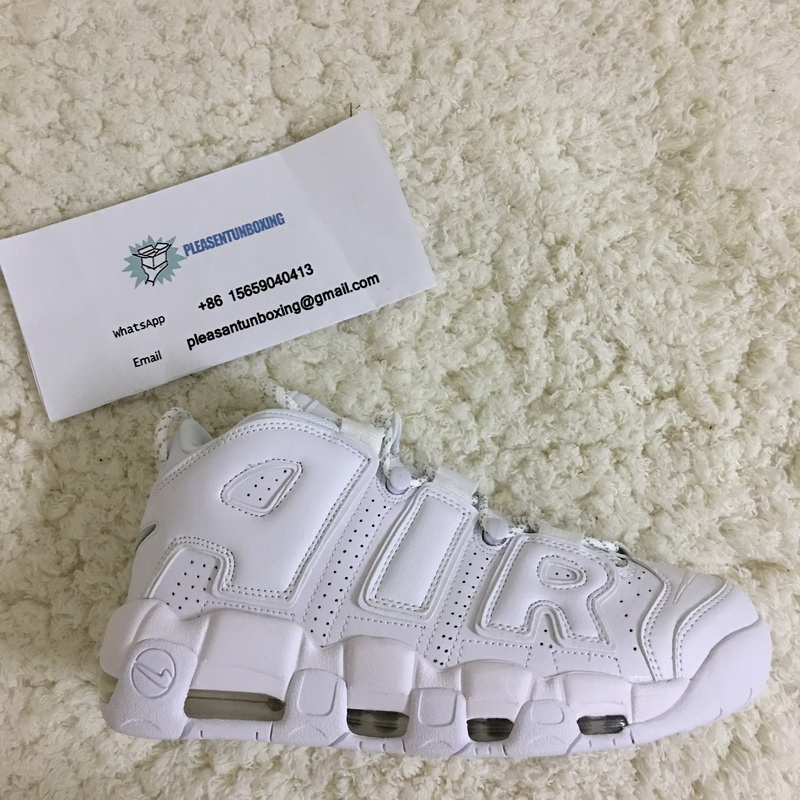 Authentic Nike Air More Uptempo 3M “Pack White”